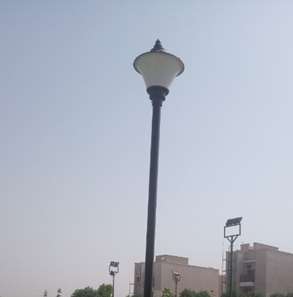 galvanized iron lighting poles