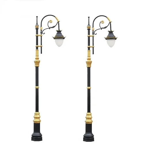 Decorative metal poles manufactured by Friends Engineers India