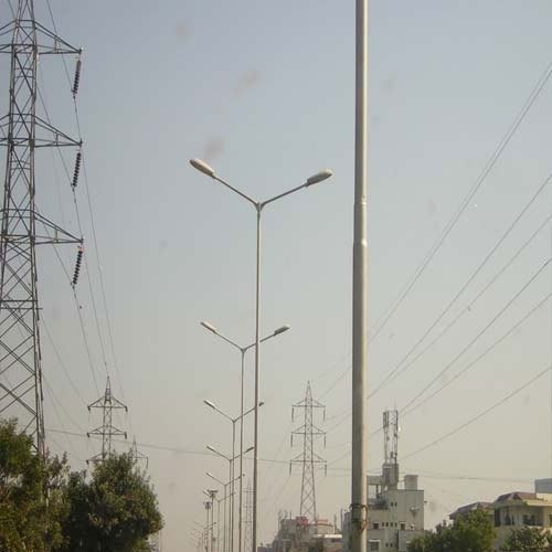 Swaged Tubular Poles for infrastructure projects