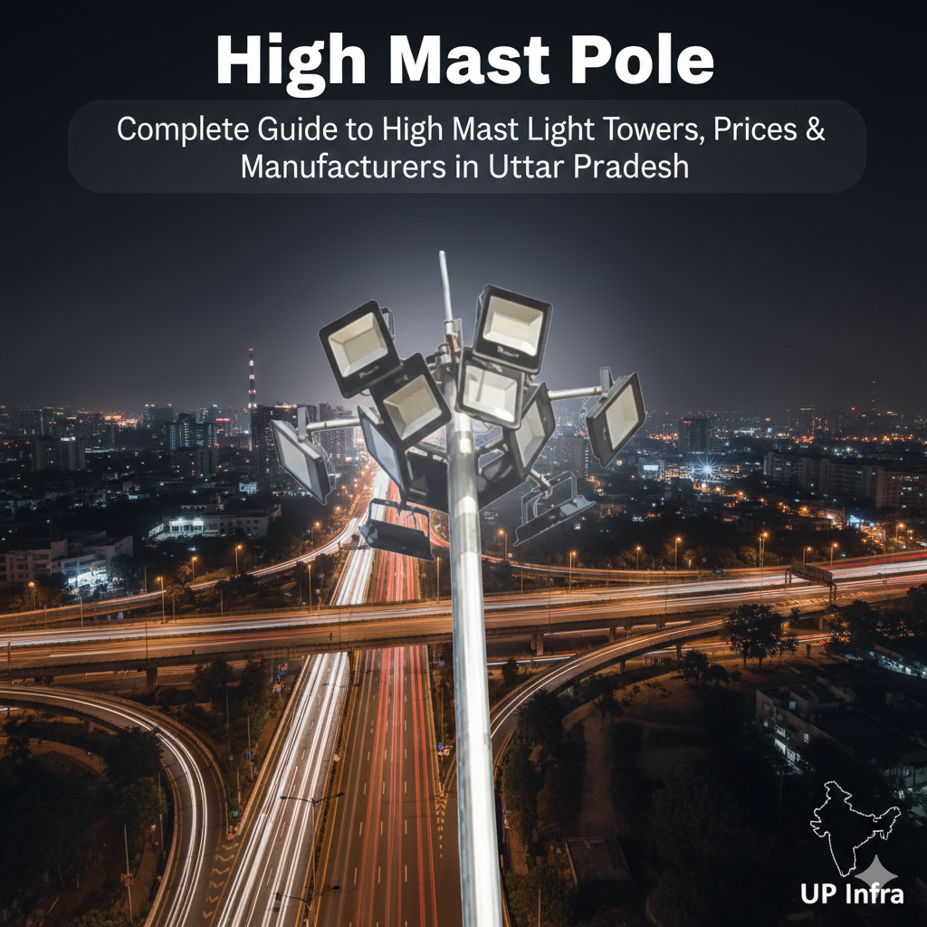 High Mast Pole: Complete Guide to High Mast Light Towers, Prices & Manufacturers in Uttar Pradesh