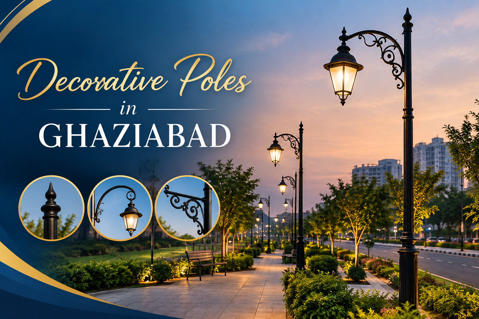 Decorative Poles in Ghaziabad: Design, Applications & Selection Guide