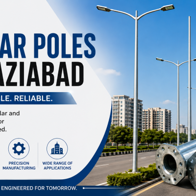 Tubular Poles in Ghaziabad: Complete Guide to Steel and Swaged Tubular Poles